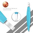 thumbnail image 3 of BEZOX Pedicure Knife Set - Callus Shavers, Corn and Hard Thick Skin Remover Knives for Foot, Metal Nail File & Nail Lifter - Professional Pedicure Tools with Storage Box (Blue), 3 of 9