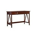 thumbnail image 4 of Riverbay Furniture 1-Drawer Transitional Wood Desk in Antique Tobacco, 4 of 14