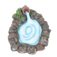 thumbnail image 5 of Estanque de rocas para jardín de hadas JadeshayMX Resina Duradera Pintada A Mano 6,5 pulgadas de largo Accesorios de jardín para Estanques en miniatura decoración Al Aire Libre, 5 of 5