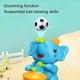 thumbnail image 5 of Drumming Elephant Blowing Ball Walking Car Toys with Music Light Baby Crawl Toy, 5 of 5