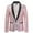 Pink, variant on cllios Mens One Button Sequin Dress Suit Jacket Party Festival Tuxedo Sport Coat Shawl Lapel Slim Fit Prom Wedding Suit Blazers