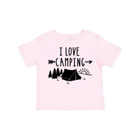 

Inktastic I Love Camping- Tent and Trees Gift Toddler Boy or Toddler Girl T-Shirt