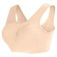 thumbnail image 3 of AnuYalue Sports Bras for Women Full Support Bras Comfy Wireless Bralette Supportive Full Coverage Brassiere Runing Top, 3 of 6