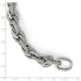 thumbnail image 3 of Leslie's 925 Sterling Silver Polished and Textured Bracelet; 7.5 inch; for Adults and Teens; for Women and Men, 3 of 3