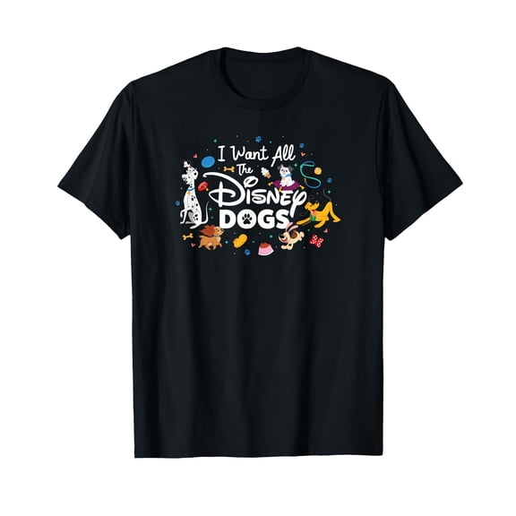 Playful Cartoon Dog Design T-Shirt for Dog Lovers and Pet Enthusiasts