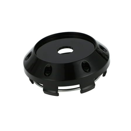 Universal Car Wheel Center Hub Cap Rim Cover Hub Caps Snap-in Plastic 64.5mm 2.54" OD Gloss Black
