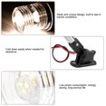 thumbnail image 3 of Luz de anclaje de barco marino de la luz de navegación del yate, 25 cm plegable hacia abajo LED de la se?al de navegación de la luz para el yate, barco popa de la luz de anclaje DC 10-24V anclaje de Higoodz Accesorio de coche, 3 of 7