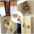 thumbnail image 5 of 12mm Hidden Brass Barrel Hinges 4PCS, Concealed Box Hinges Invisible Furniture Hinges 180 Degree Opening Angle Cabinet Hinges for DIY Jewelry Box Hand Craft, 5 of 8