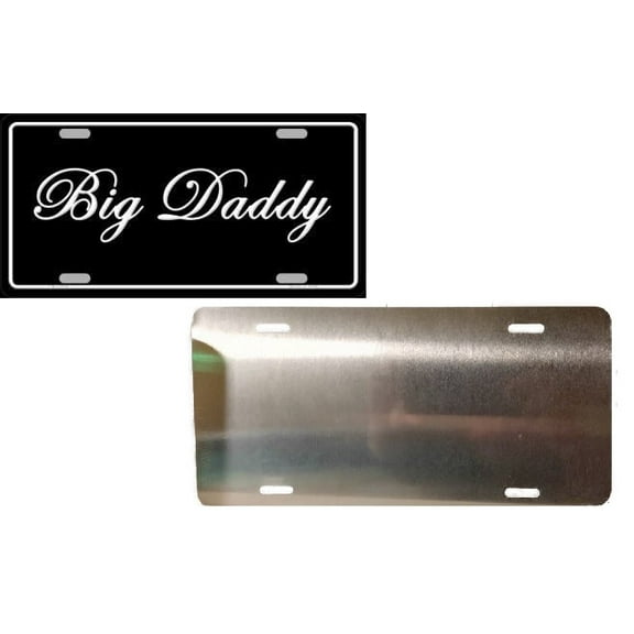 Big Daddy All Metal Novelty License Plate LP-11701