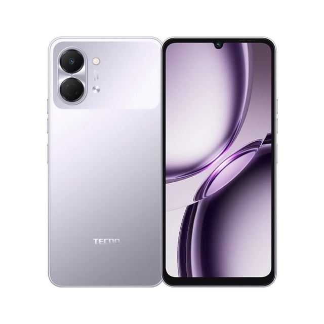 Celular TECNO Spark Go 3 Morado 128GB, 4GB RAM Desbloqueado Dual SIM
