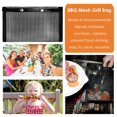 thumbnail image 5 of Bolsa de malla antiadherente para parrilla de barbacoa, herramientas de cocina para hornear Picnic (24X14cm), 5 of 5