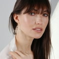 thumbnail image 2 of Humble Chic Gold Dangle Earrings For Women - Boho Filigree Teardrop Earrings, 2 of 8