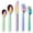 Rainbow, variant on 20-Pieces Rainbow Stainless Steel Flatware set, Sliverware Cutlery Set Service for 4, Mirror Polished