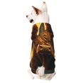 thumbnail image 1 of Fotbe Sunset Sunflower Cow A Sudadera con Estampado para Perros Pequeños – Suéter con Capucha para Mascotas, Tela Suave de Forro Polar con Bolsillo-X-Small, 1 of 7