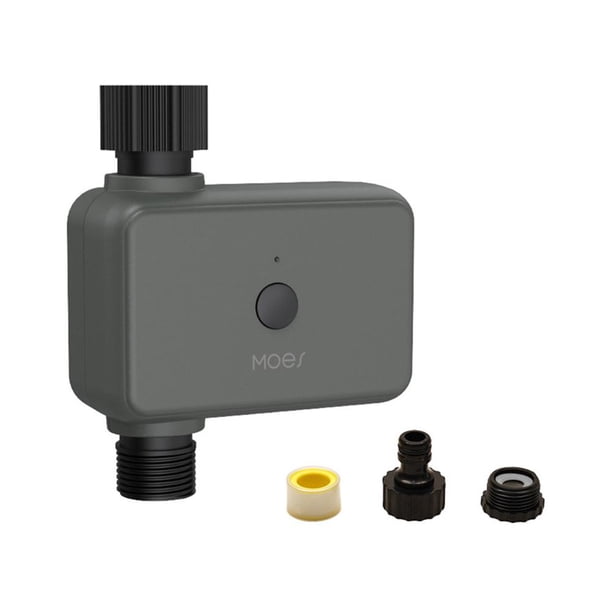 Temporizador de riego MOES, máquina de riego automático de jardín con Control de aplicación Tuya (UE)