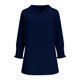 thumbnail image 2 of TaTaai 2026 Trendy Women's V-Neck Three Quarter Sleeve T-Shirt Printed Casual Top Lightweight Soft Tee for Spring Summer Fall Daily Vacation Travel Wear Gift, 2 of 7