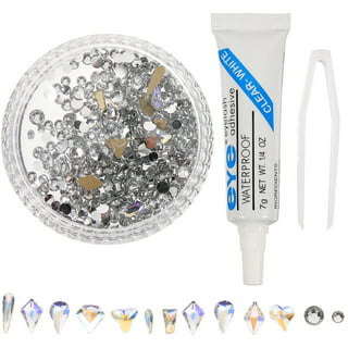 6 Sheets Face Gems Craft Jewels and Gems Face Jewelry Makeup Rhinestones for Eyes, Size: 15x15x2CM
