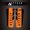 207-125-0003 Orange, variant on Attack Graphics 207-125-0005 Renegade Lower Fork Guard Decal KTM Orange