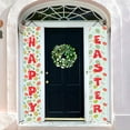 thumbnail image 5 of Happy Easter He Is Risen Porch Sign Banner Happy Easter Door Banners Hanging Decorations for Home Outdoor Indoor Wall Front Door Decor, 2 Pcs, 5 of 6