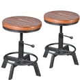 thumbnail image 3 of Bokkolik Industrial Bar Stool Swivel Chairs, Set Of 2 FS-12-S, 3 of 5