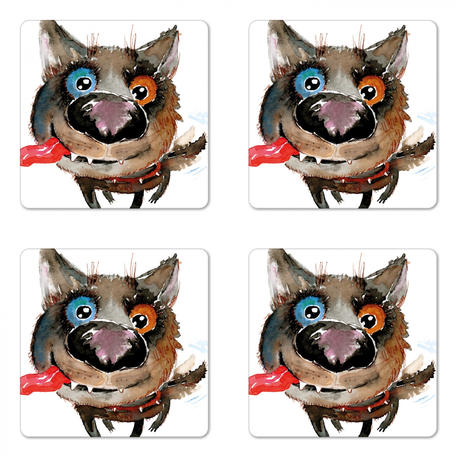 funny dog coasters