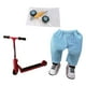thumbnail image 1 of Moto de de juguete de dos ruedas, juguete para s, accesorios de fotografía, entrenamiento con los s, tablero para s, Mini Scooter para niños, recuerdos de fiesta 4 piezas un, 1 of 7