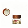 thumbnail image 2 of 5.91in Glass Spice Jars, Airtight Wood Lid Storage Containers, Labeled Pantry Organizer Canisters, Small Food Jars for Herb Seasoning Coffee Sugar Tea Storage, 2 of 6