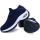 thumbnail image 2 of Xishao Calzado de Caminata para Mujer sin Cordones y Zapatillas de Tenis para Mujer Ligeras cómodas de Malla Azul 23.0 cm Azul 23.0 cm Xishao ropa, 2 of 2