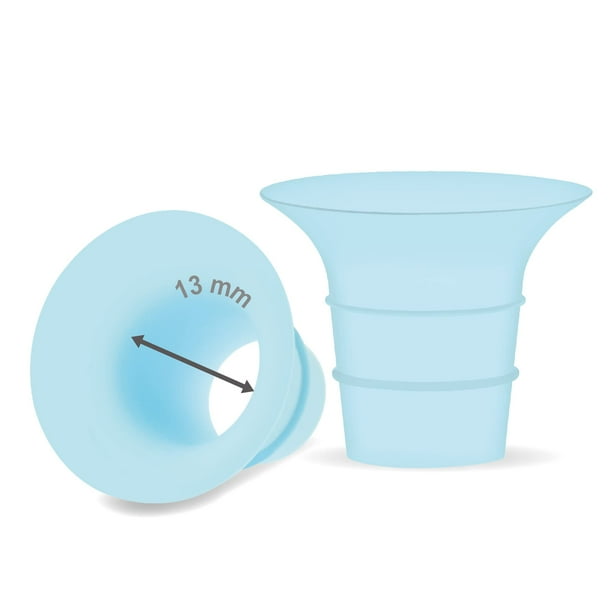 Inserto de brida para extractor de leche Maymom, 13 mm, compatible con Elvie Medela