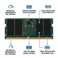 thumbnail image 2 of Memoria RAM Kingston 16GB DDR5 5600MHz BSR16 para PC/Servidor, 2 of 3