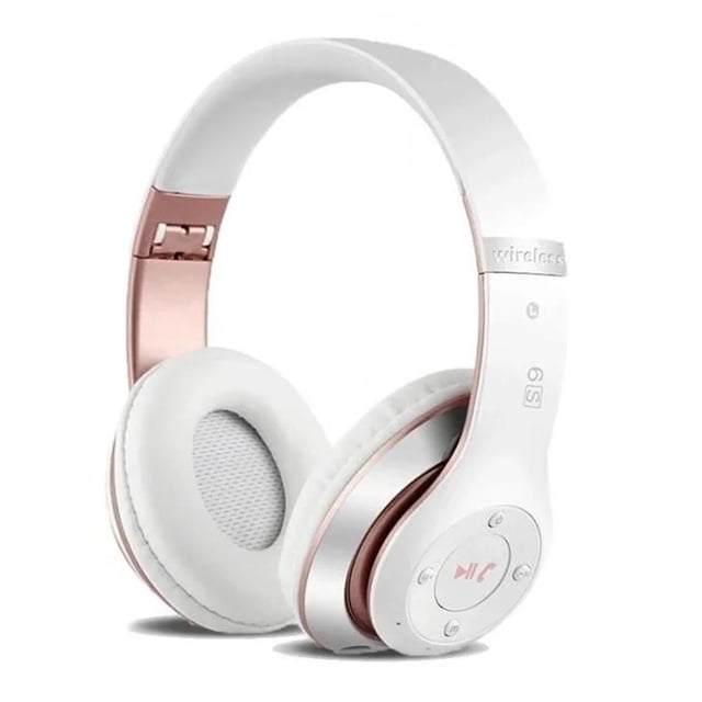 Auriculares Bluetooth Con Micrófono Inalámbrico Plegable Bluetooth 4.0 Auriculares Estéreo De Graves Pesados Montados En La Cabeza Compatible Para Llamadas Manos Libres Bluetooth Kearding EL016236-00