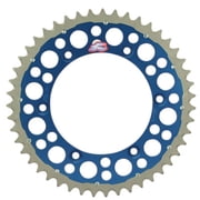 Renthal TwinRing Rear Sprocket 50 Tooth Blue for Yamaha YZ450F 2003-2018