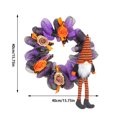 thumbnail image 2 of Couronne de Classification de Produits 2 Décorations Suspendues d'Halloween pour Porte d'Entrée pour Fête Intérieure Extérieure, 2 of 4
