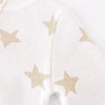thumbnail image 5 of Girl's Sweater Cardigan Long Sleeve Button Knit Stars Spring Cute School Uniforms Toddler Outerwear Blouse, 5 of 6