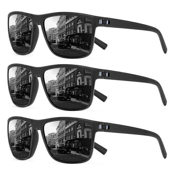 Gafas de sol TURBOPEP cuadradas polarizadas ligeras UV400