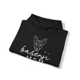thumbnail image 4 of Basenji Dog Mom Hoodie, Gifts, Hooded Sweatshirt, 4 of 4