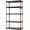 Black, variant on Kicctian 5-Tier Garage Shelves Heavy Duty Storage Rack with 3000lbs Capacity, 60" W x 24" D x 72" H Adjustable Metal Shelves with MDF Boards, Boltless Steel Frame for Garage, Basement,Home,Blue