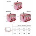thumbnail image 2 of Red Gnomes Small Toaster Cover 2 Slice, Kitchen Appliance Covers, Valentine's Day Love Roses Leaves Ombre Pink Toaster Oven Cover with Loop, Bread Machine Cover Polyester Dust Cover Protection, 2 of 4