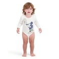 thumbnail image 5 of Mickey Mouse Baby Boy 3 Pack Long Sleeve Bodysuits, Size 0-24 Months, 5 of 11