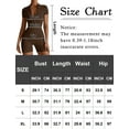 thumbnail image 3 of FEOYA Women Jumpsuit Short Sleeve Bodysuit One Piece Yoga Suit Zip Up Rompers Workout Outfits Dance Athletic Bodycon Summer Casual S, 3 of 7