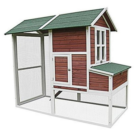 Innovation Pet 221 42 Chicken Ranch Coop Dark Red 84 X 449 X 708 In Quantity 1