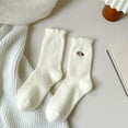 thumbnail image 2 of Levmjia Women's Socks Winter Warm Soft Thermal Thick Cute Printed Mid Crew Socks Non Slip Cozy Gifts Comfortable Breathable Daily Wear, 2 of 2