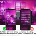 LED Flood Light with 30W, 300W Equivalent 3000 Lm 2 Packs, RGB LED ...