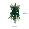 thumbnail image 3 of Harpi Christmas Wreaths for Front Door, Winter Decor Christmas Rattan Upside Down Tree Wall Hanging Door Hanging Restaurant Decoration, 3 of 7
