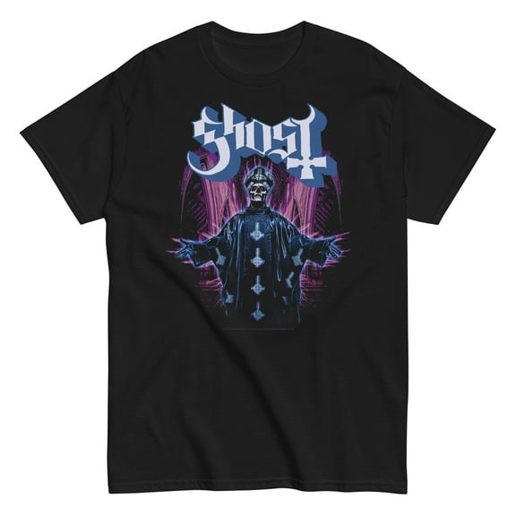 Ghost - Amen Unisex T-Shirt - Black - Small