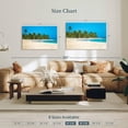 thumbnail image 4 of Elephant Stock White Shores Of Flamenco Beach Wall Art - Horizontal Canvas Wall Art - Living Room Wall Decor - Places Canvas - Blue And Turquoise Decor - 45" x 30", 4 of 8