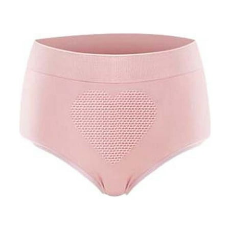Bigersell Women Panties Clearance No Show Underwear Women G-Strings Panty Style P-1381 Nylon Brief Panties Thong Bikini Sets Ladies Briefs Mid Waist Women s Bikini Panties Pink XXL