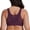 Grape Wine, variant on Women's Front Closure Bras Plus Size Unlined Underwire Back Support Posture Bra Slate Blue 42F
