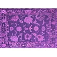 thumbnail image 1 of Ahgly Company Indoor Rectangle Oriental Purple Traditional Area Rugs, 7' x 10', 1 of 4