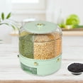 thumbnail image 2 of Cereal Dispenser Kitchen Rice Grain Container 360° Dry Food Storage Container, 2 of 12